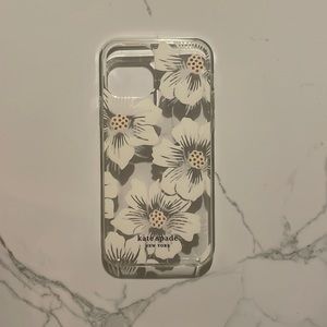 Kate Spade iPhone 12/12 pro case in Hollyhock Floral